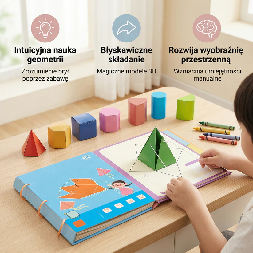 Genialna książka do nauki geometrii dla dzieci