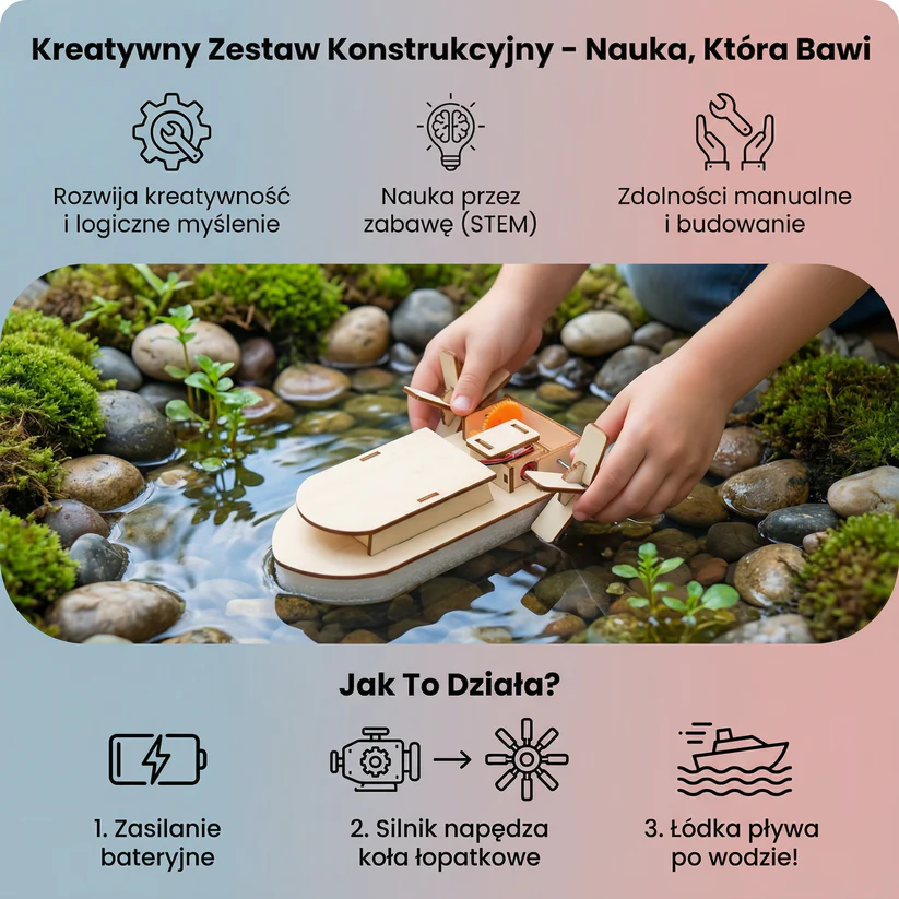 Kreatywny Zestaw Konstrukcyjny – Nauka, Która Bawi