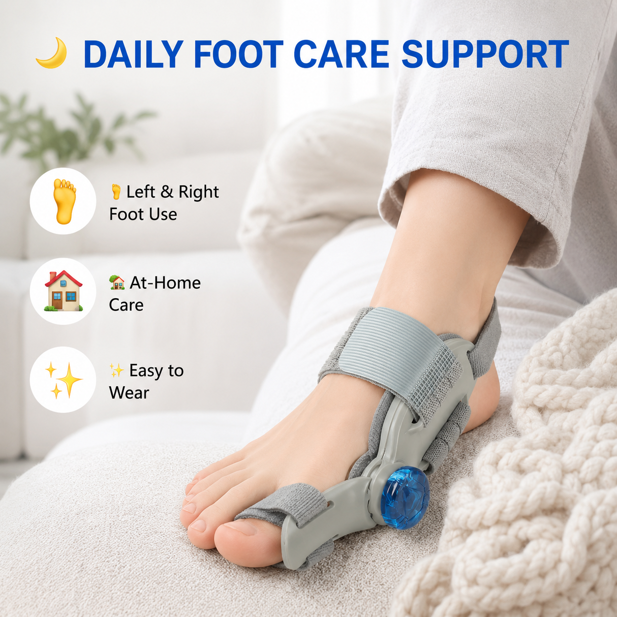 🦶 Adjustable Toe Valgus Corrector for Bunion Relief & Toe Alignment-9SLL