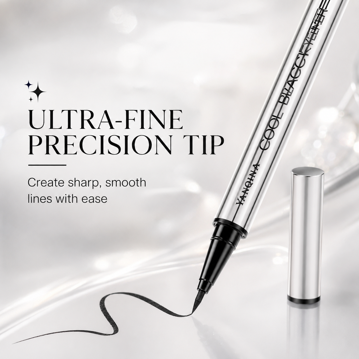 ✨ Waterproof Ultra-Fine Eyeliner Pen for Smudge-Free All-Day Wear-9SLL