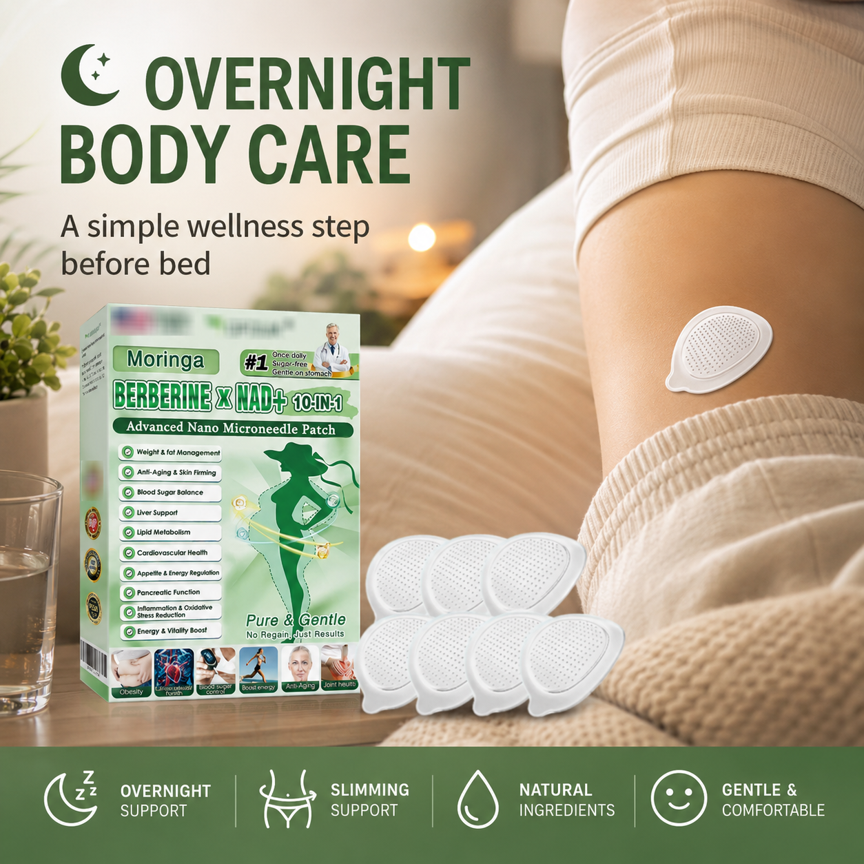 🌿 Body Care Patch for Daily Wellness Support-9SLL