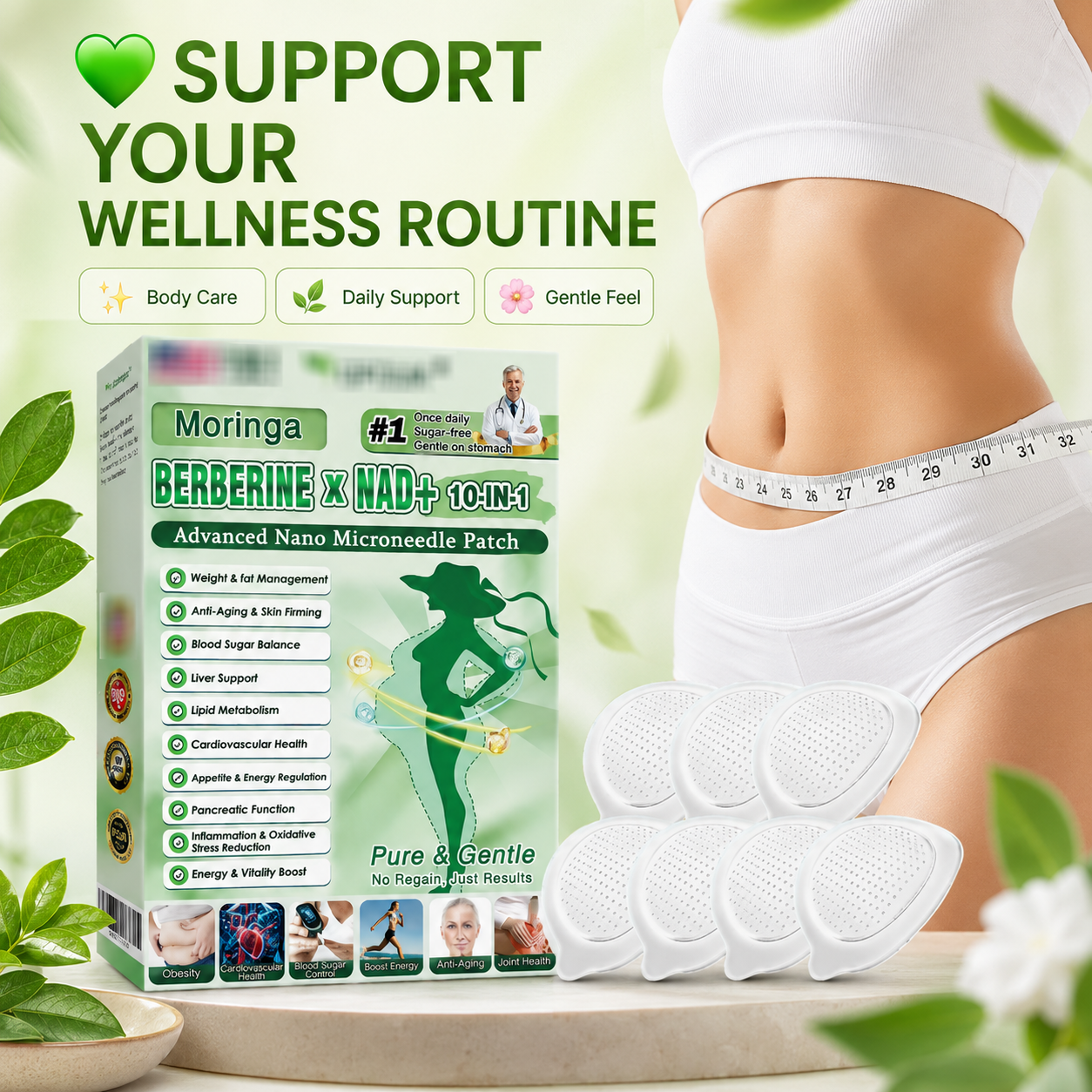🌿 Body Care Patch for Daily Wellness Support-9SLL