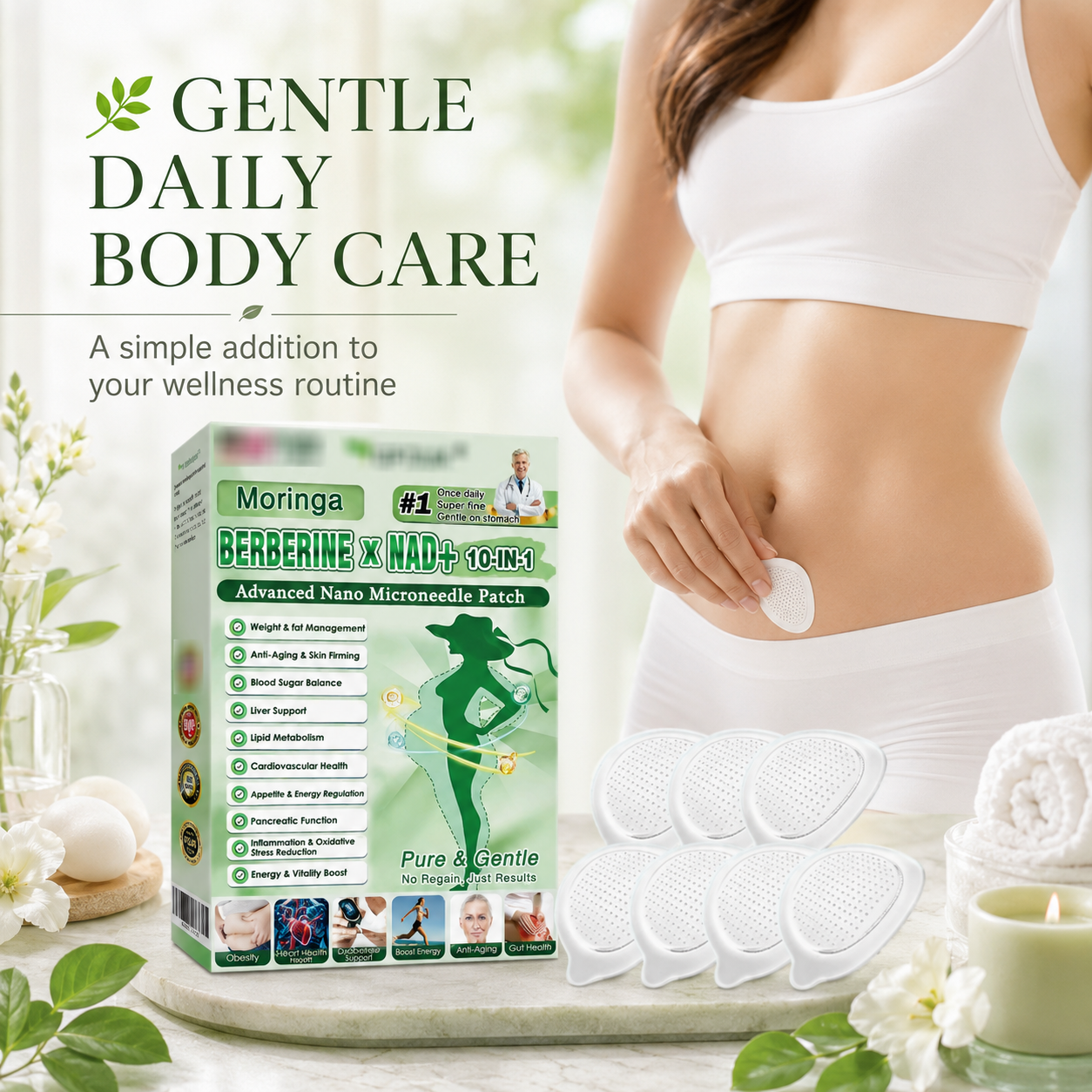 🌿 Body Care Patch for Daily Wellness Support-9SLL