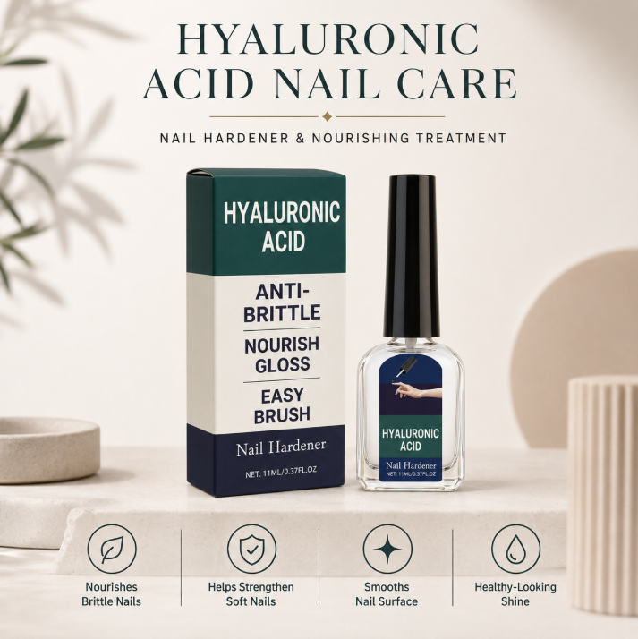 Hyaluronic Acid Nail Hardener & Nourishing Treatment-9SLL