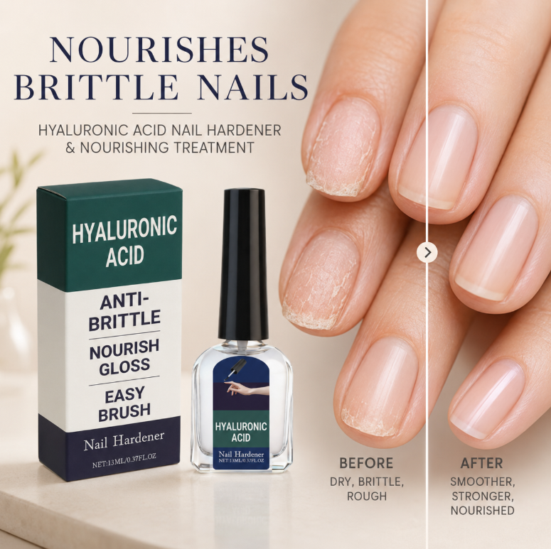 Hyaluronic Acid Nail Hardener & Nourishing Treatment-9SLL