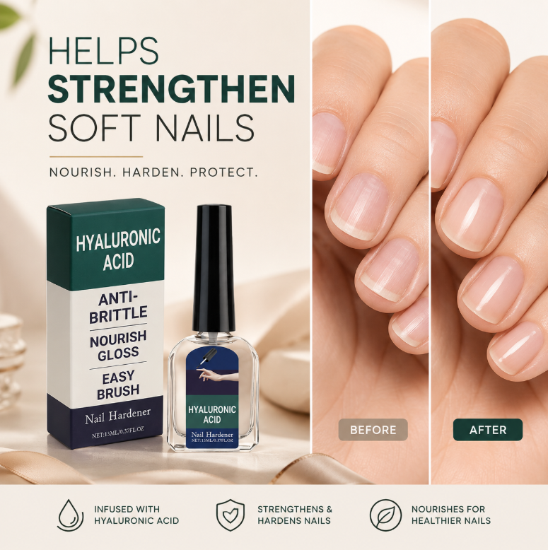 Hyaluronic Acid Nail Hardener & Nourishing Treatment-9SLL