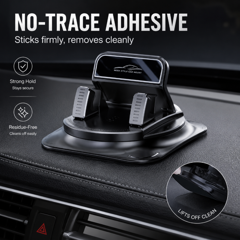 Non-Slip Car Phone Holder with Strong Stable Grip-9SLL