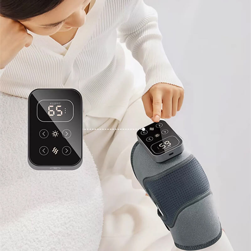 Smart Knee Massager with Heat & Vibration Therapy