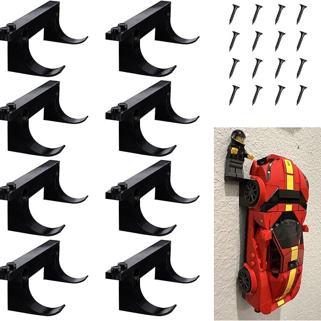 Vertical car display wall mount bracket