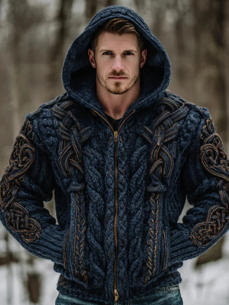 🧥 Викинг плетен жилет