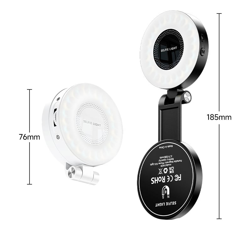 💥ПОСЛЕДЕН ДЕН НА ПРОДАЖБАТА 49% ОТСТЪПКА💥3-в-1 Магнитна селфи лампа за красота за телефони