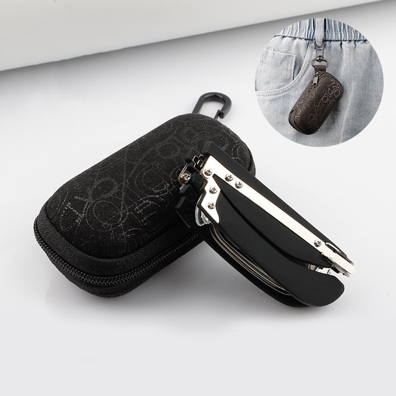 Сгъваеми очила за четене със син светлинен филтър и калъф