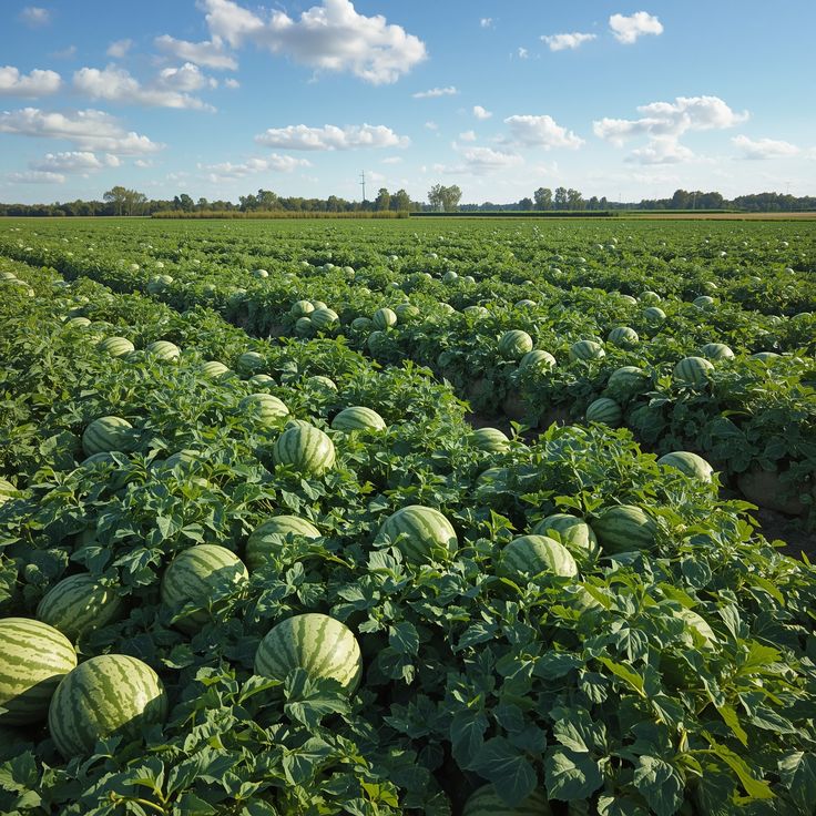 🍉 Лесно отглеждани семена от диня с тънка кора