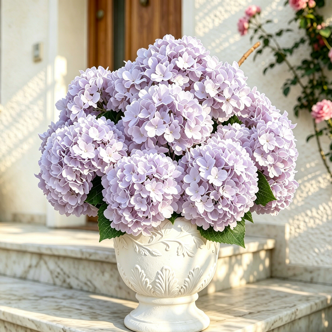❤Dernier jour ! Seulement 3 € l'unité !🔥💐Fleurs d'hortensia artificielles d'extérieur