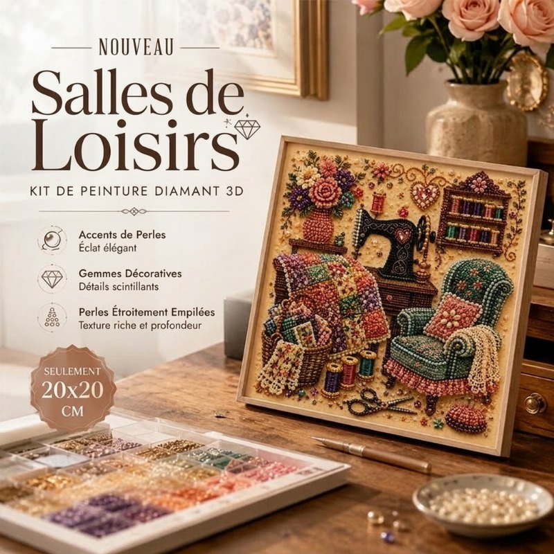 Kit de peinture diamant Creative Escape