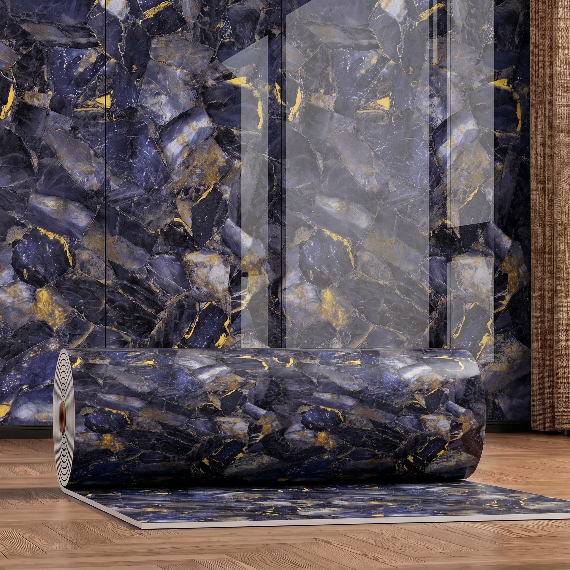 ⏳Limited-time 50% off 🏵️🧱Self-Adhesive Wallpaper for Bedroom, Living Room & Kitchen –15.7 in × 9.84 ft