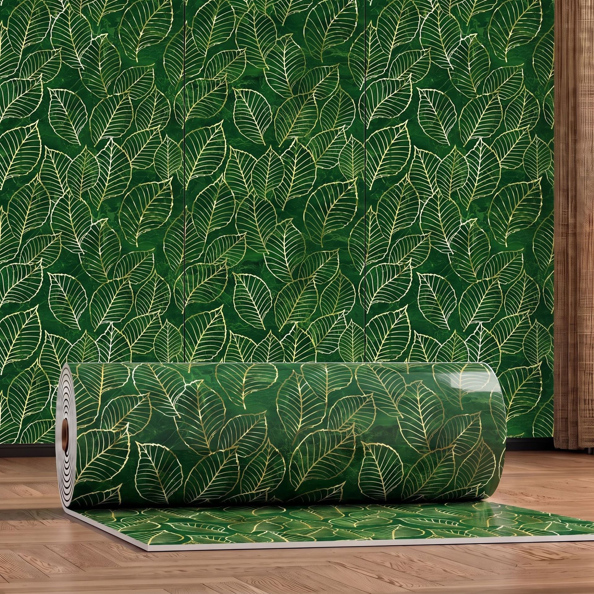 ⏳Limited-time 50% off 🏵️🧱Self-Adhesive Wallpaper for Bedroom, Living Room & Kitchen –15.7 in × 9.84 ft
