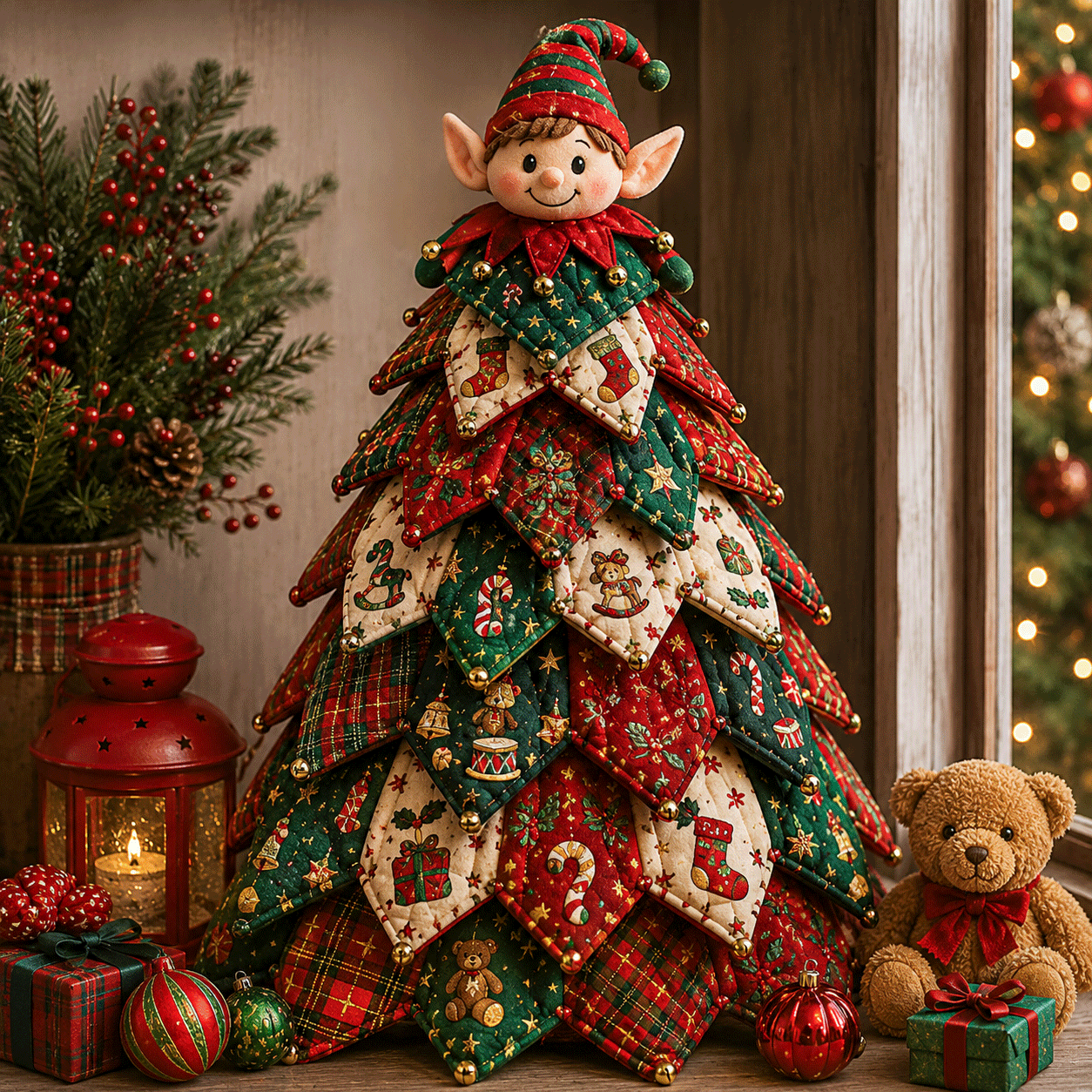 ✨✨Last Day 49% OFF✨DIY Quilted Christmas Tree Kit