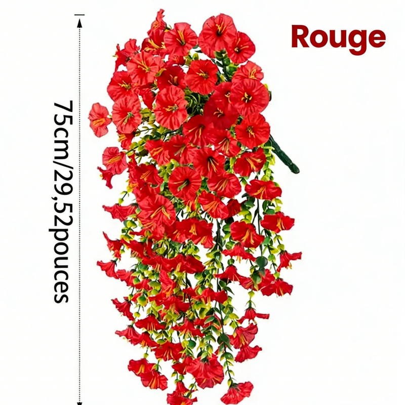 Fleurs artificielles réalistes résistantes aux UV – zéro entretien