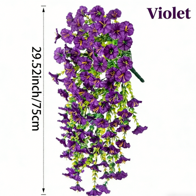 Fleurs artificielles réalistes résistantes aux UV – zéro entretien