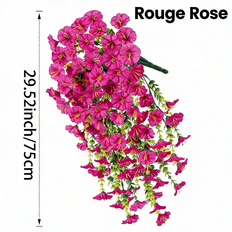 Fleurs artificielles réalistes résistantes aux UV – zéro entretien