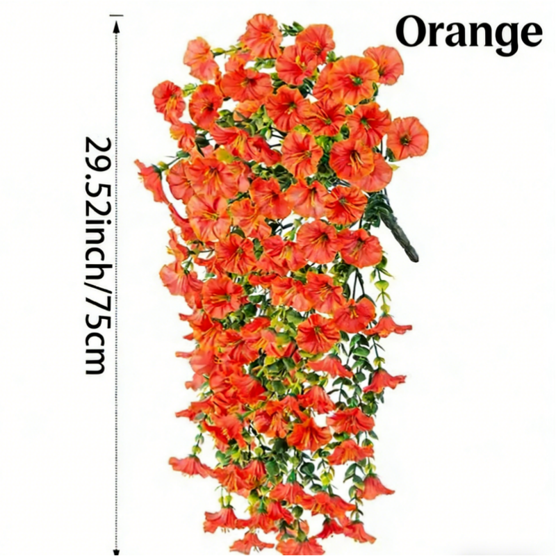 Fleurs artificielles réalistes résistantes aux UV – zéro entretien