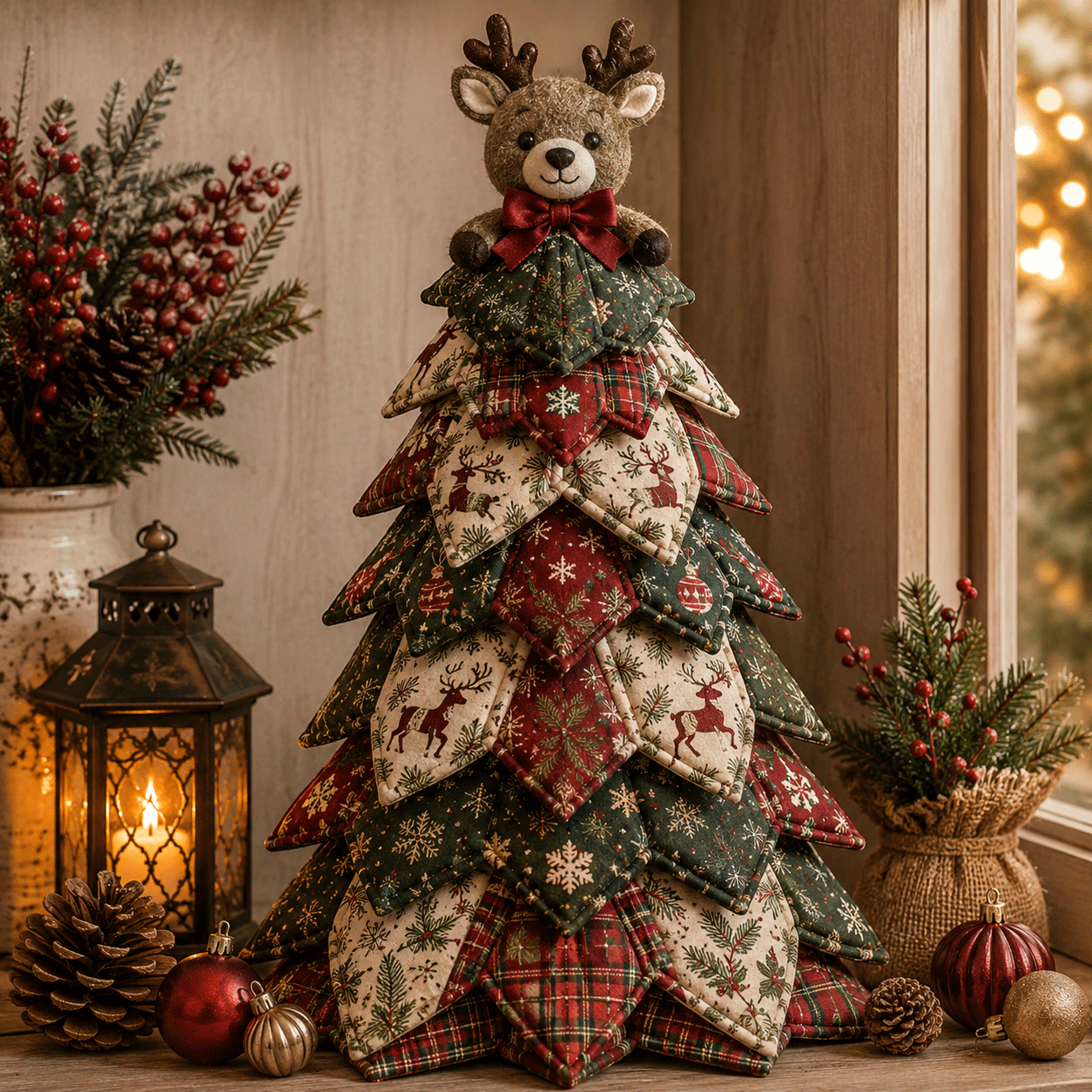 ✨✨Last Day 49% OFF✨DIY Quilted Christmas Tree Kit