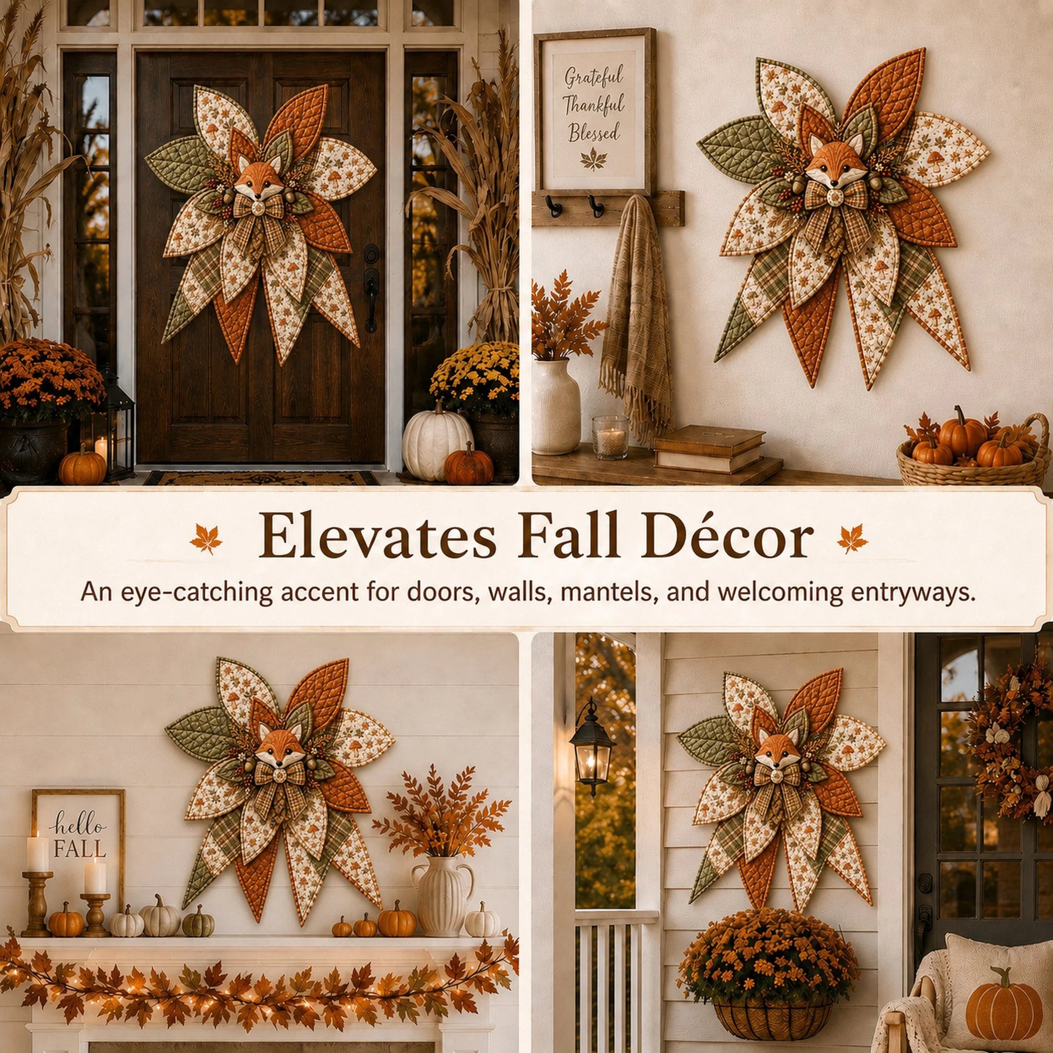 🎀 Kit Couture DIY – Grand Nœud Papillon de Noël Matelassé