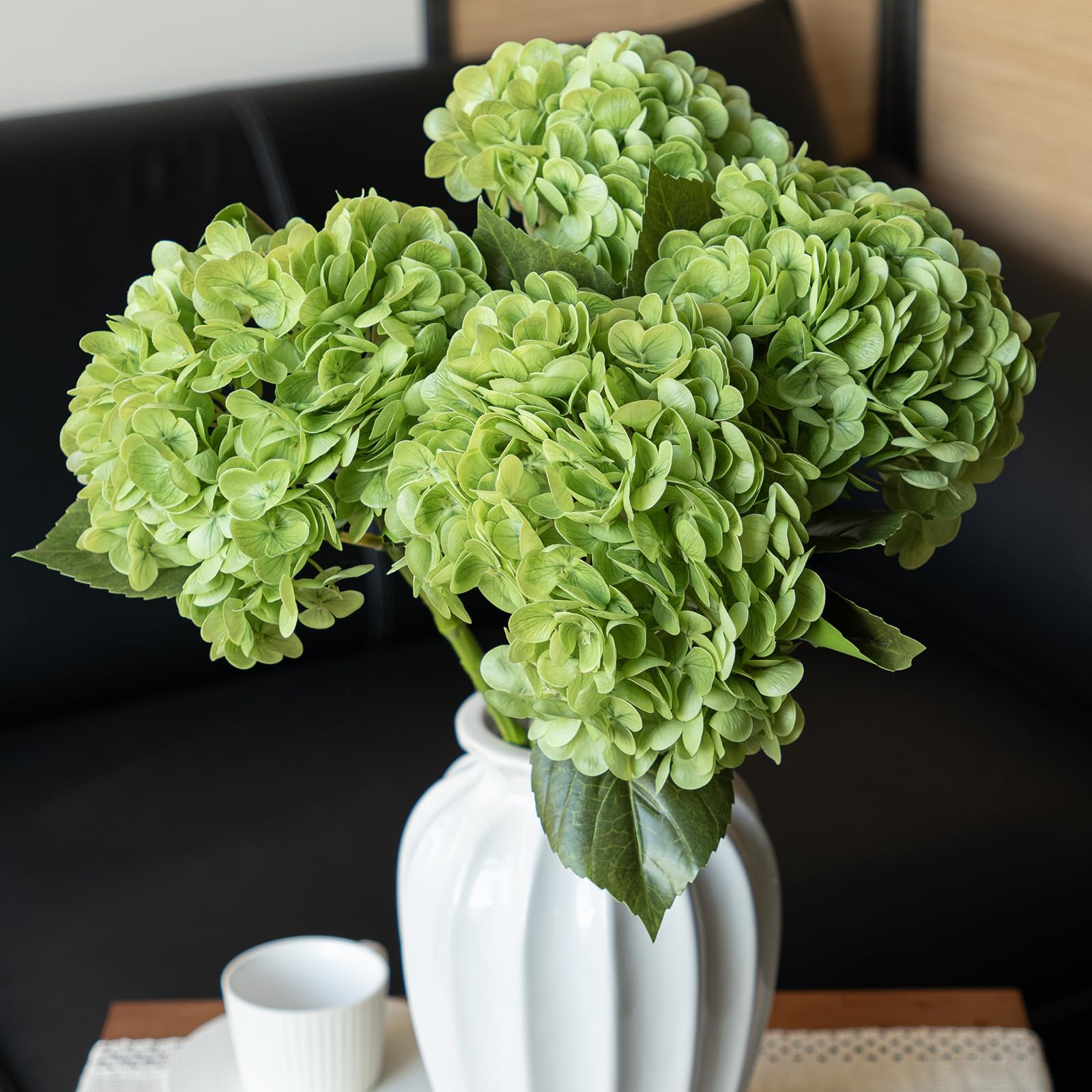 🔥💐Dernier jour ! Seulement 3 € l'unité !❤Fleurs d'hortensia artificielles d'extérieur