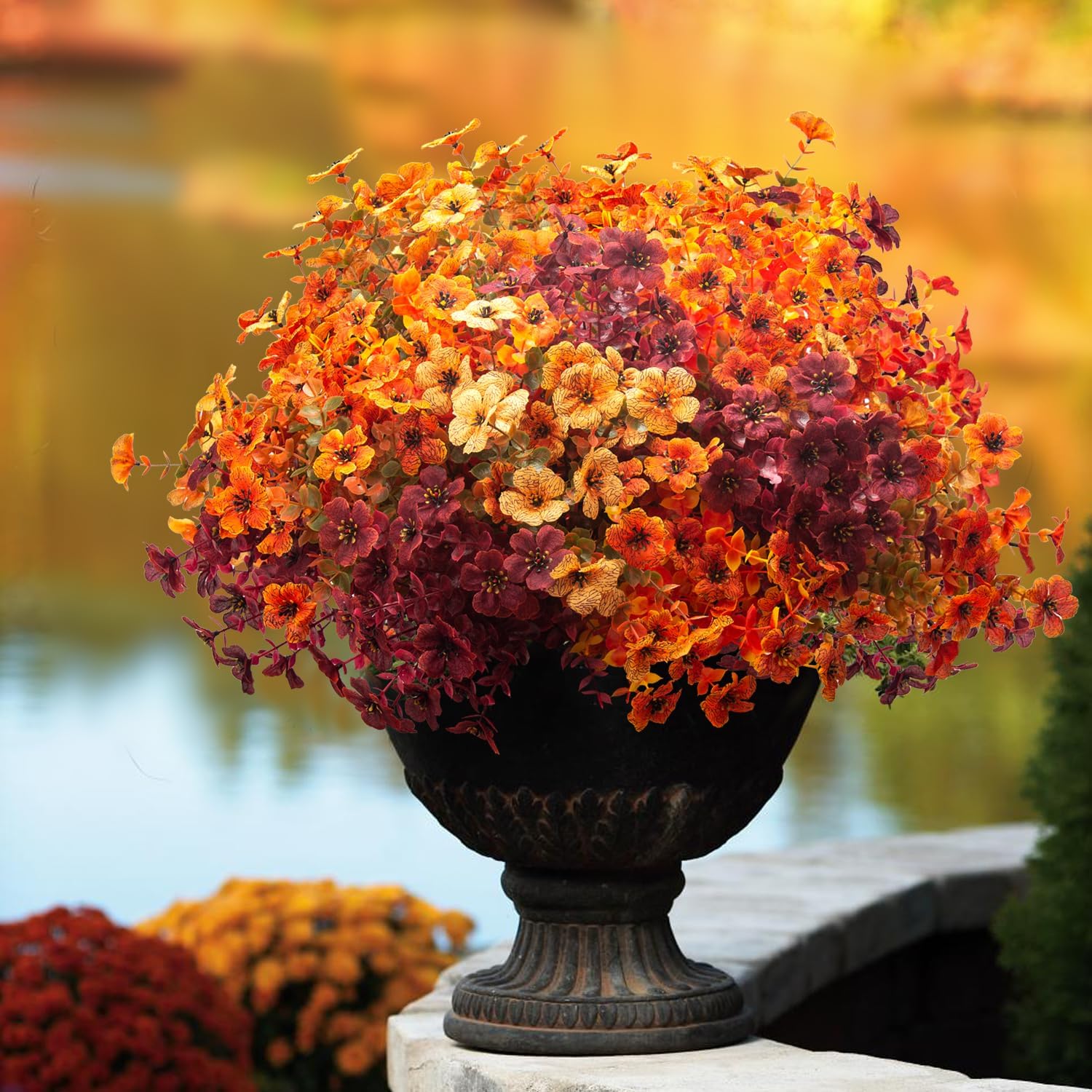 Chrysanthèmes Artificiels d’Automne – Résistants aux UV