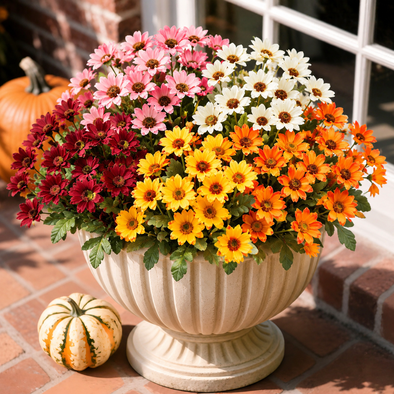  🌼 DERNIER JOUR : -50 % 🧡 Sunset Mums – Chrysanthèmes Artificiels d’Automne 