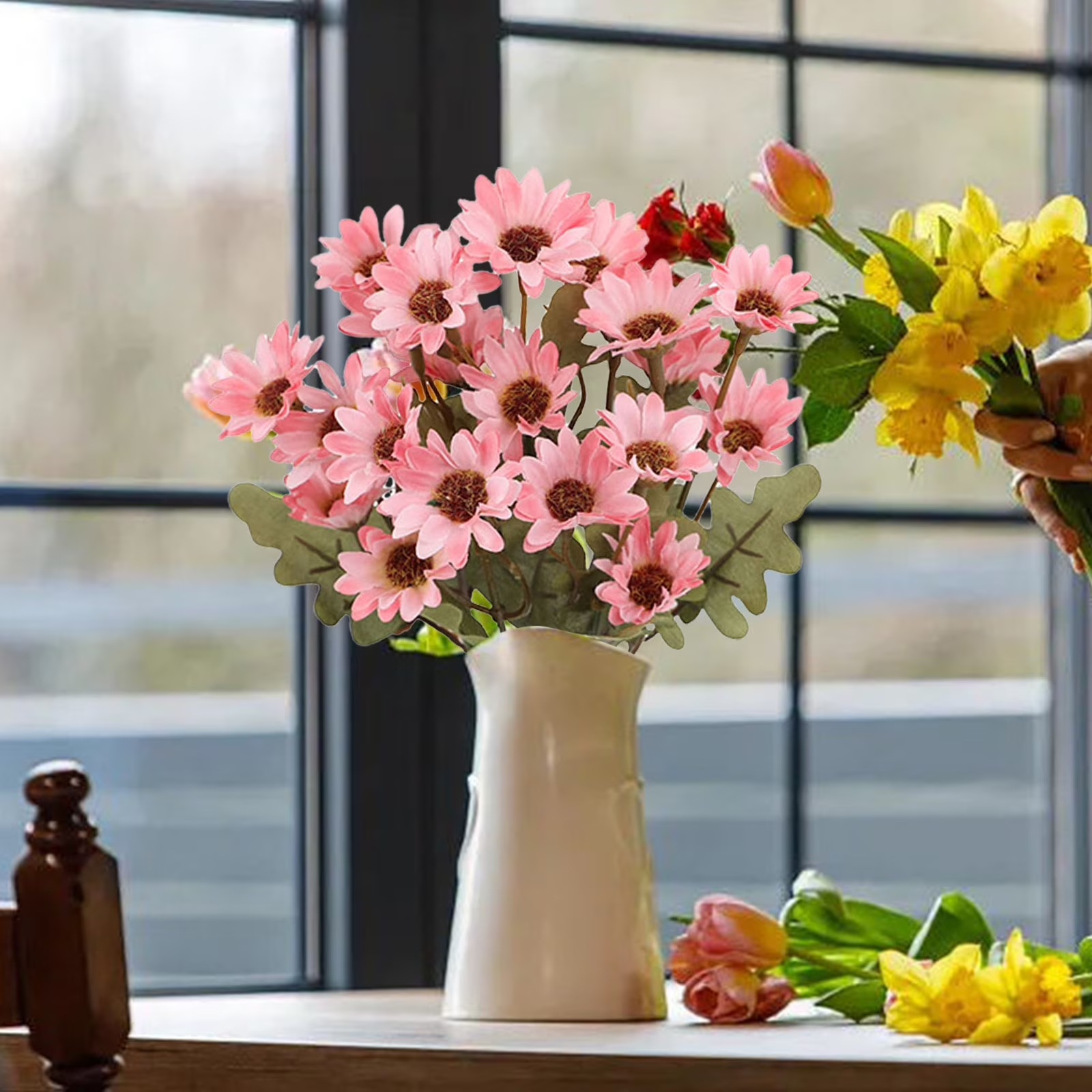  🌼 DERNIER JOUR : -50 % 🧡 Sunset Mums – Chrysanthèmes Artificiels d’Automne 