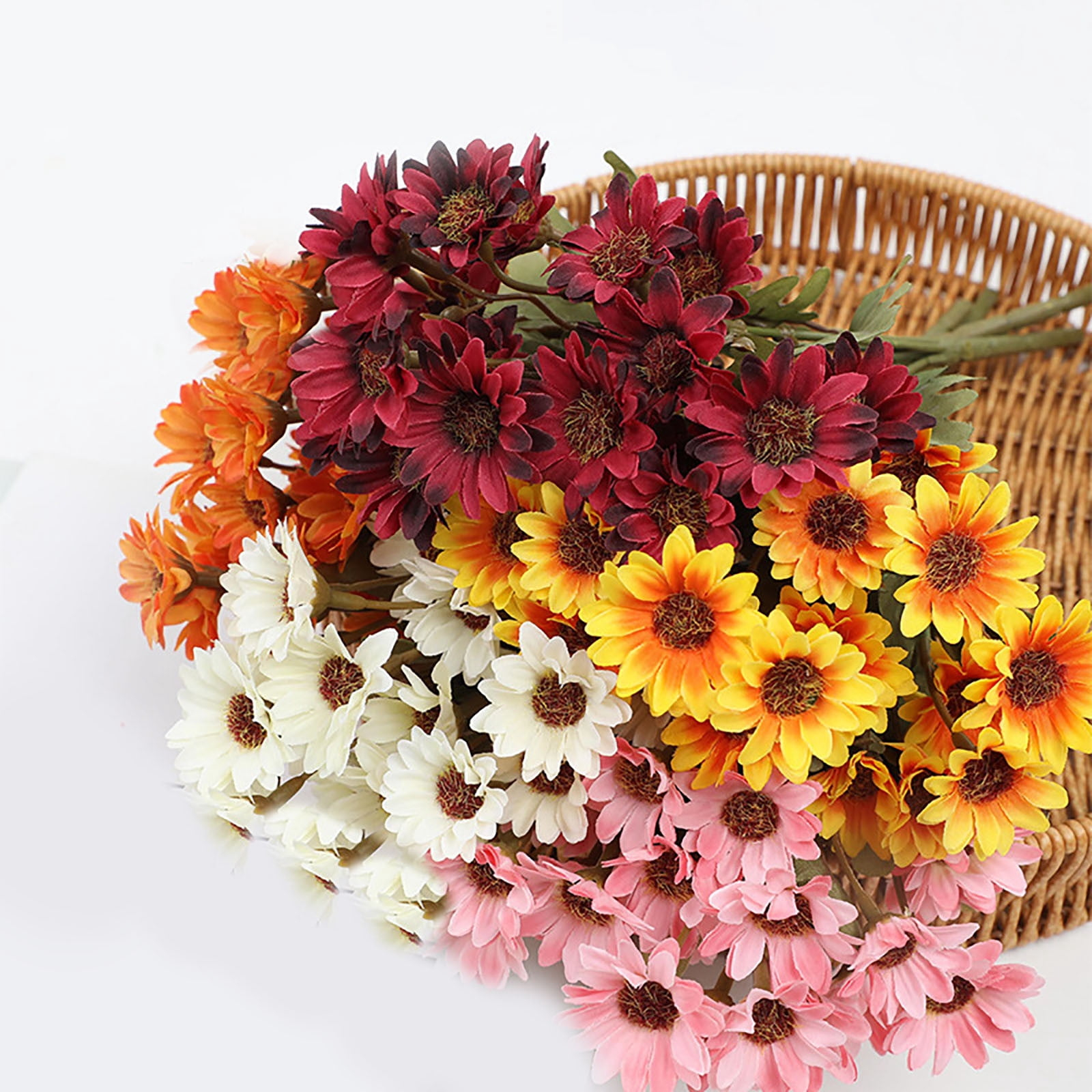  🌼 DERNIER JOUR : -50 % 🧡 Sunset Mums – Chrysanthèmes Artificiels d’Automne 
