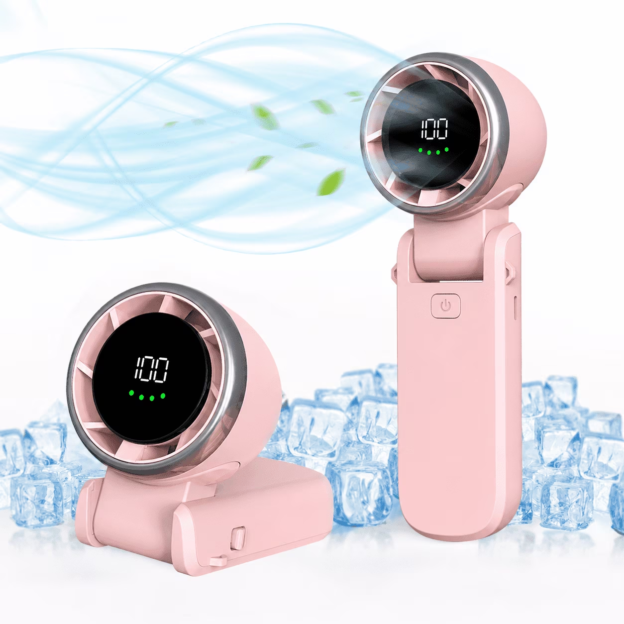 ❄️ Ventilateur de Cou – Fraîcheur Instantanée
