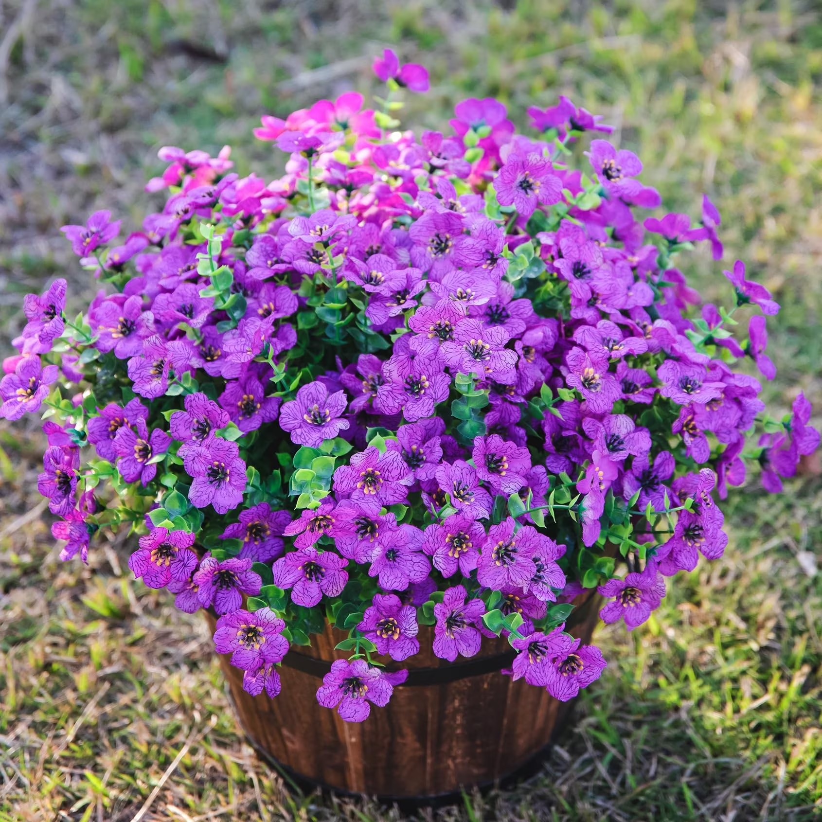  🌺-75% aujourd’hui seulement🌺 Fleurs artificielles ultra réalistes résistantes aux UV 