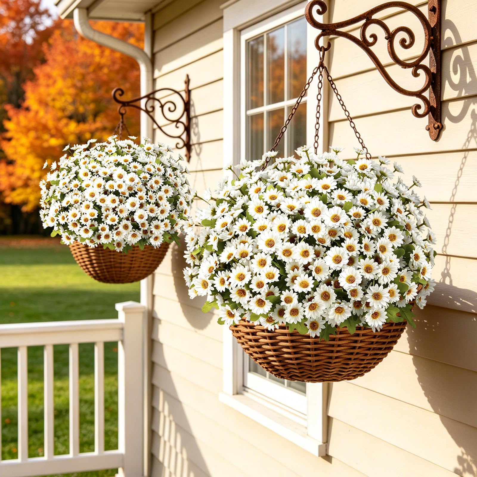  🌼 DERNIER JOUR : -50 % 🧡 Sunset Mums – Chrysanthèmes Artificiels d’Automne 