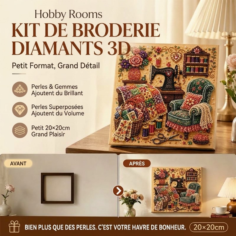 Kit de peinture diamant Creative Escape