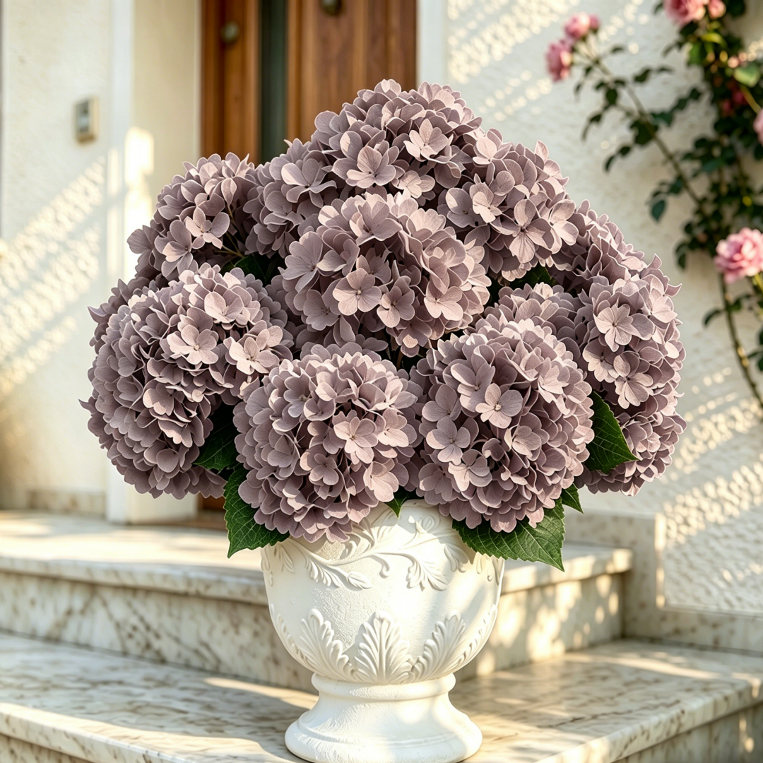 ❤Dernier jour ! Seulement 3 € l'unité !🔥💐Fleurs d'hortensia artificielles d'extérieur