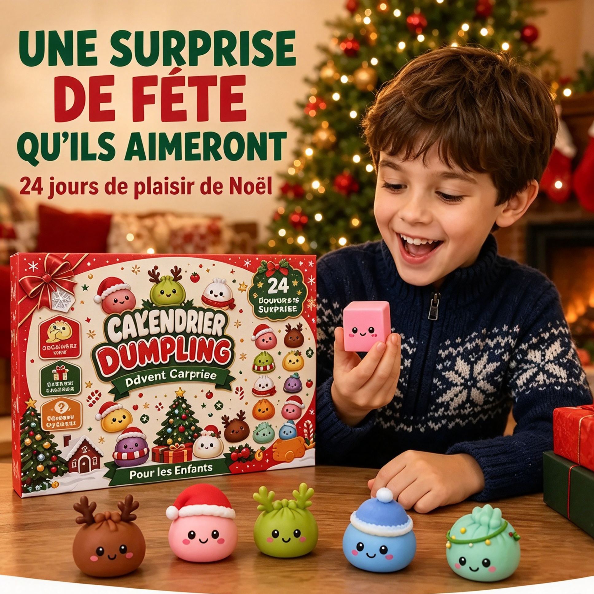 🥟 Calendrier de l’Avent Mystère 2026 – Dumplings Surprise