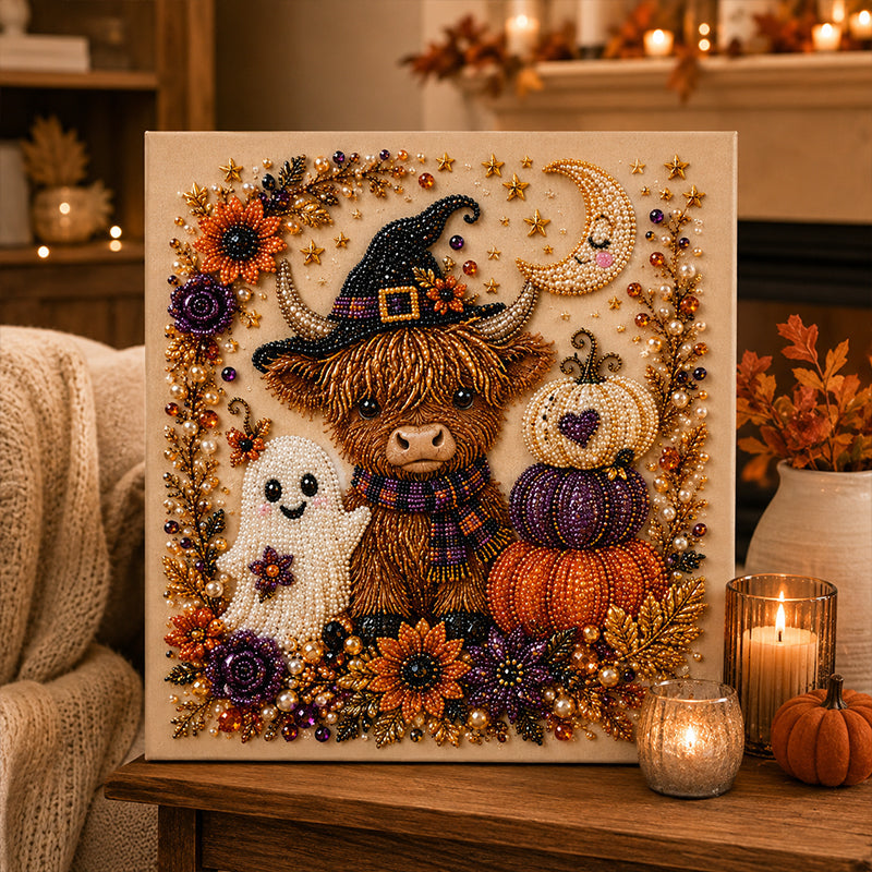 👻✨ Kit créatif Halloween en perles 3D