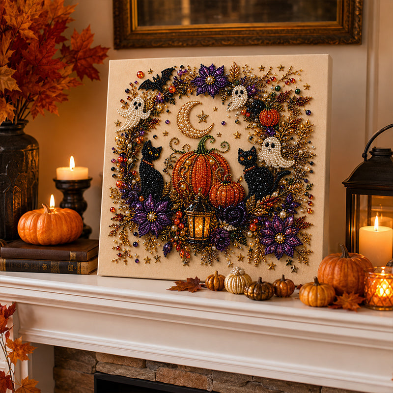 👻✨ Kit créatif Halloween en perles 3D