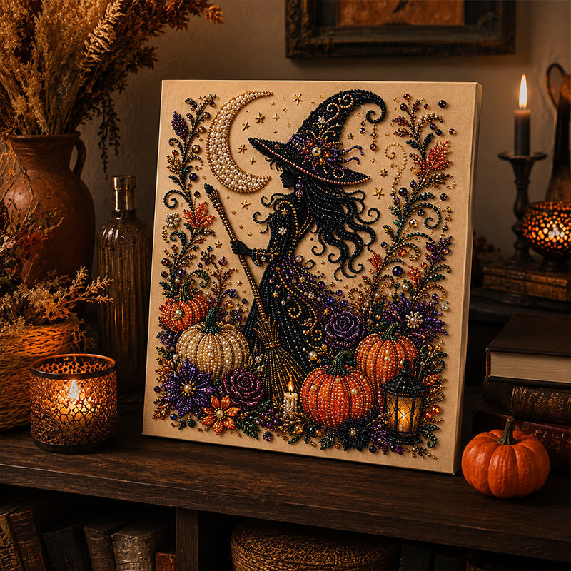 👻✨ Kit créatif Halloween en perles 3D