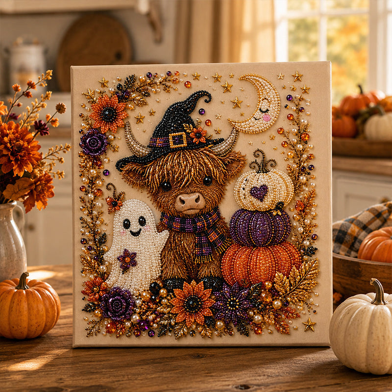 👻✨ Kit créatif Halloween en perles 3D
