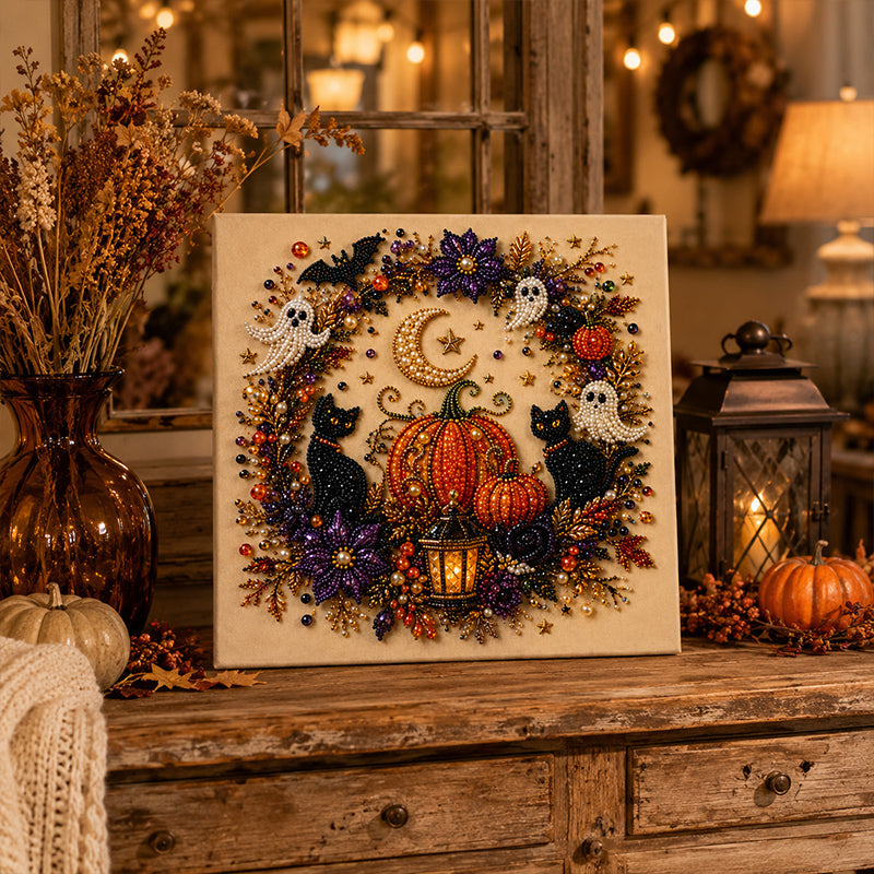 👻✨ Kit créatif Halloween en perles 3D