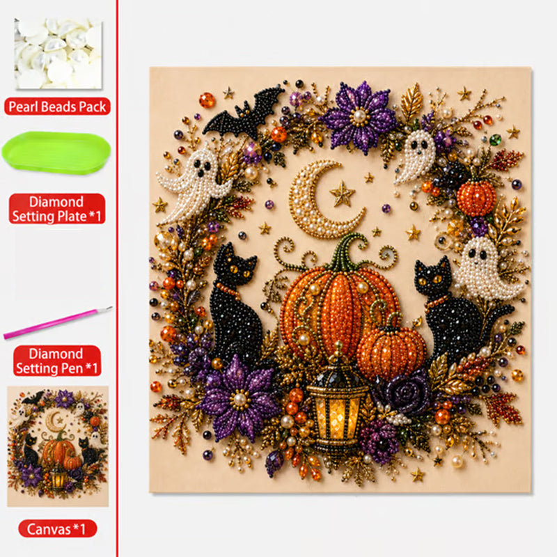 👻✨ Kit créatif Halloween en perles 3D