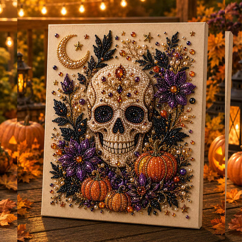 👻✨ Kit créatif Halloween en perles 3D