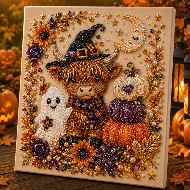 👻✨ Kit créatif Halloween en perles 3D