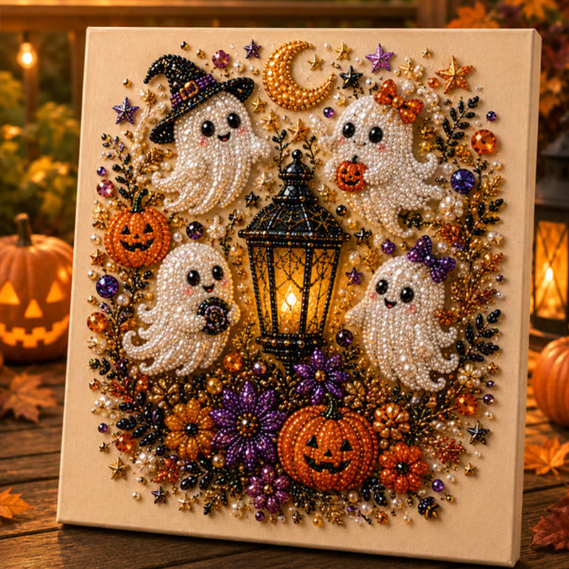 👻✨ Kit créatif Halloween en perles 3D