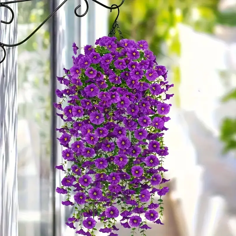 Fleurs artificielles réalistes résistantes aux UV – zéro entretien