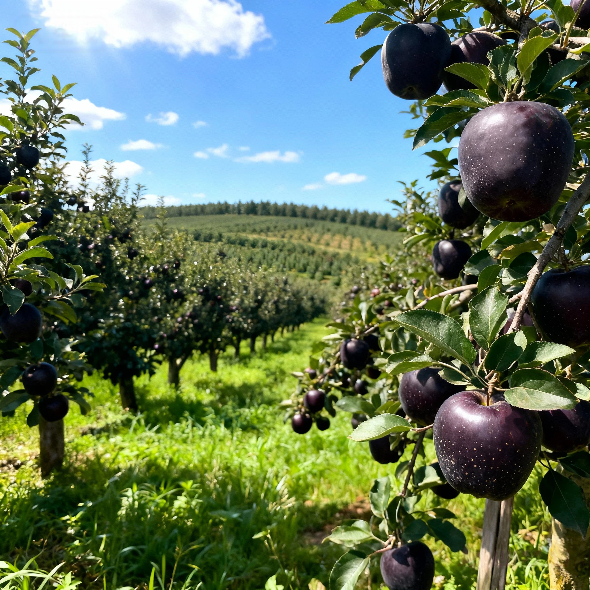 Einfach zu pflanzen: Dauerhafter Schwarzer Ziegel-APFEL 🌱